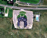 Grant County Cowboy as seen from space