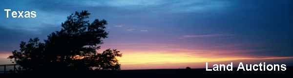 Texas Land Auctions Sunset Picture