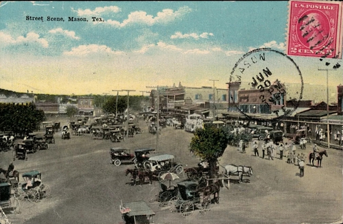 Downtown Mason in 1920s