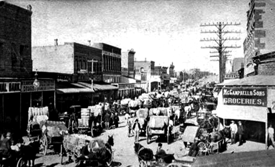 Downtown Dublin Texas c1800s